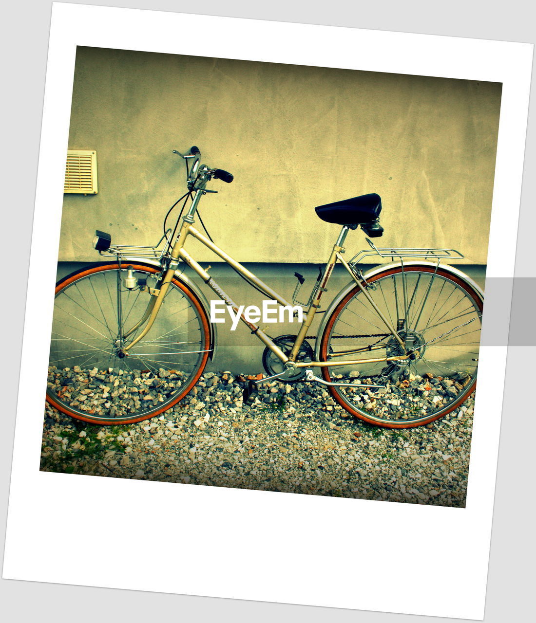 BICYCLE WHEEL ON WALL