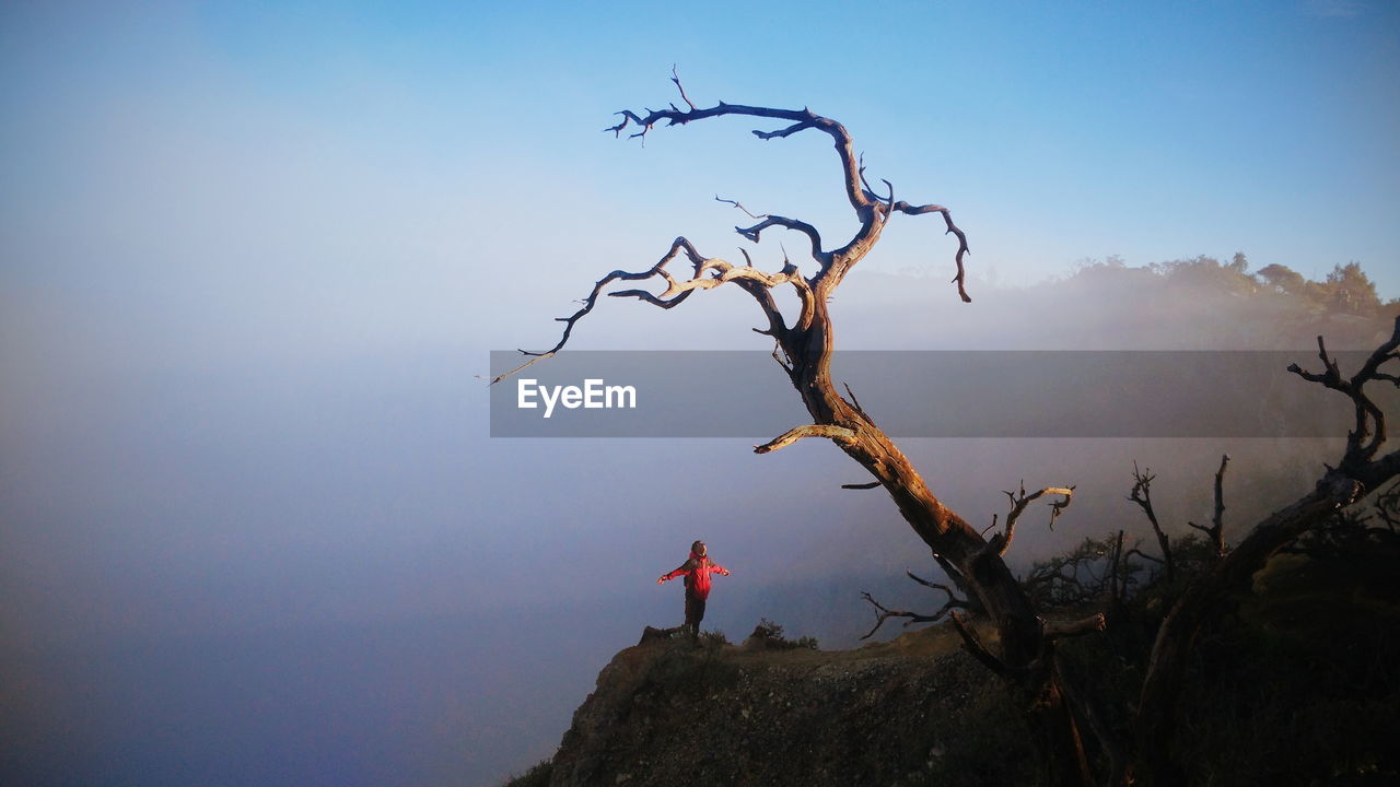 At that time i traveled to ijen crater with a college friend and very beautiful view on maret 2019