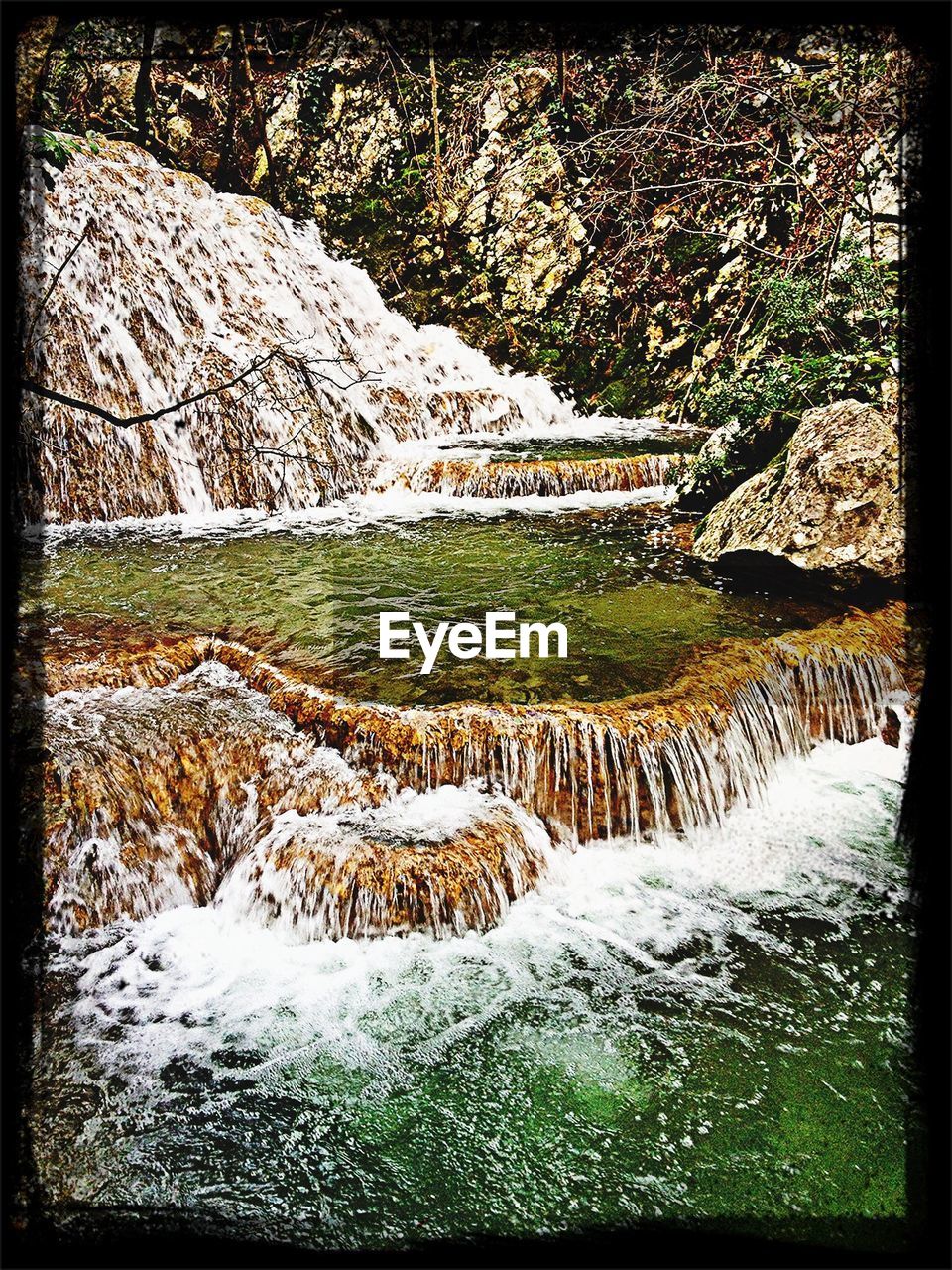 SCENIC VIEW OF RIVER WITH TREES IN BACKGROUND