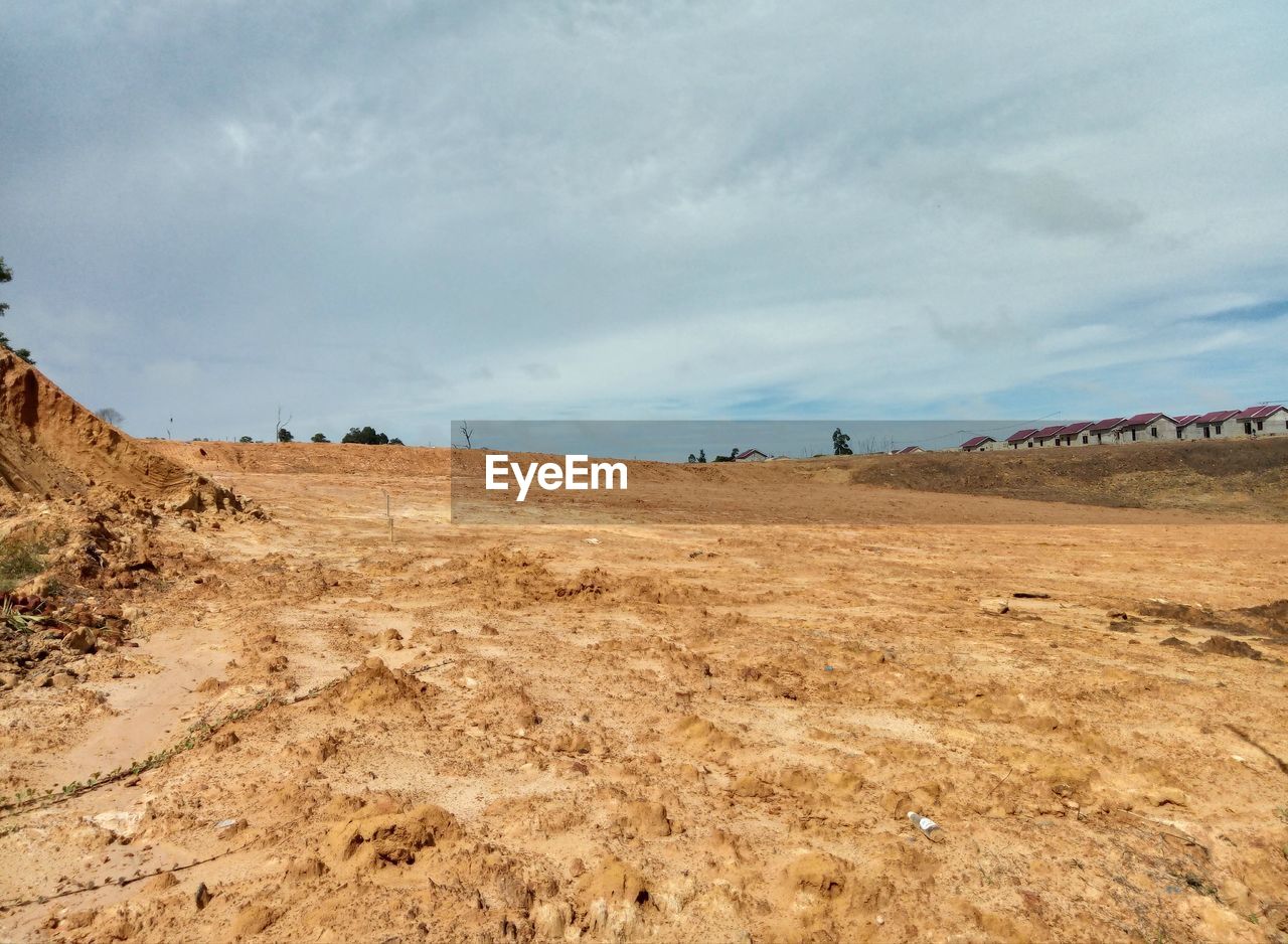 SCENIC VIEW OF LAND AND SKY