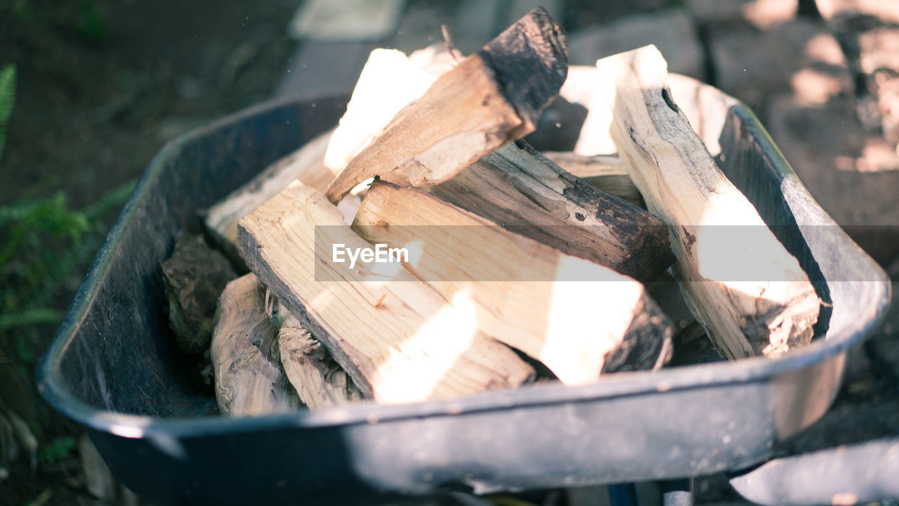 Close-up of wood