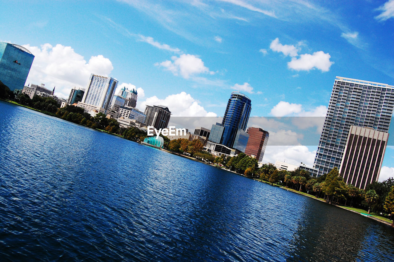 LOW ANGLE VIEW OF BUILDINGS IN CITY