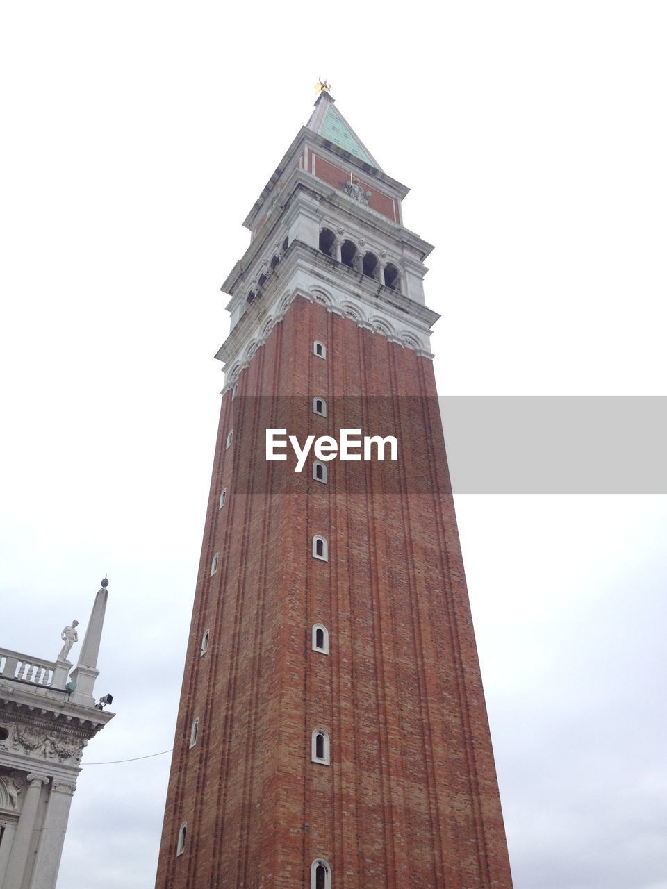 LOW ANGLE VIEW OF CLOCK TOWER