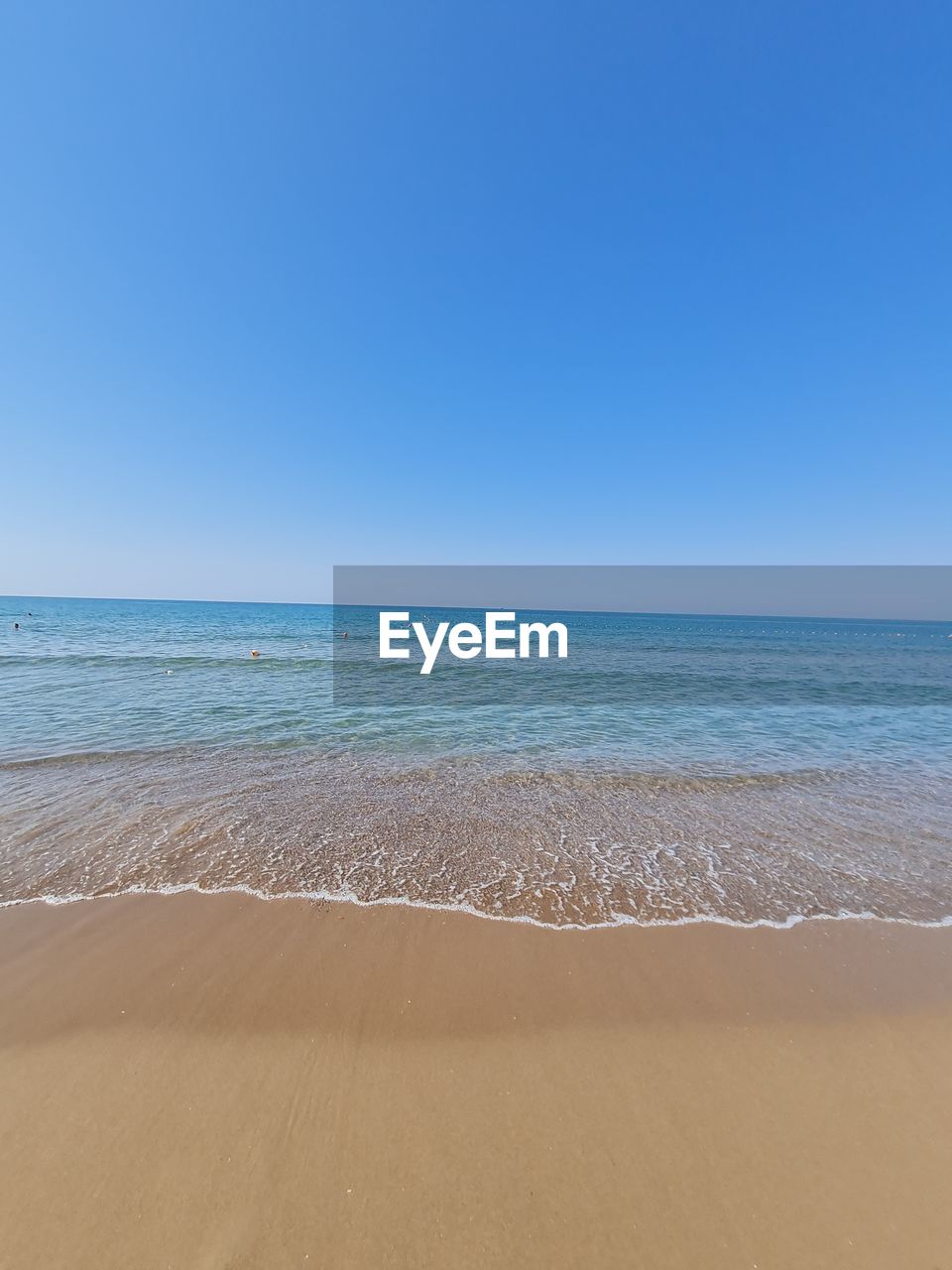 SCENIC VIEW OF BEACH AGAINST CLEAR SKY