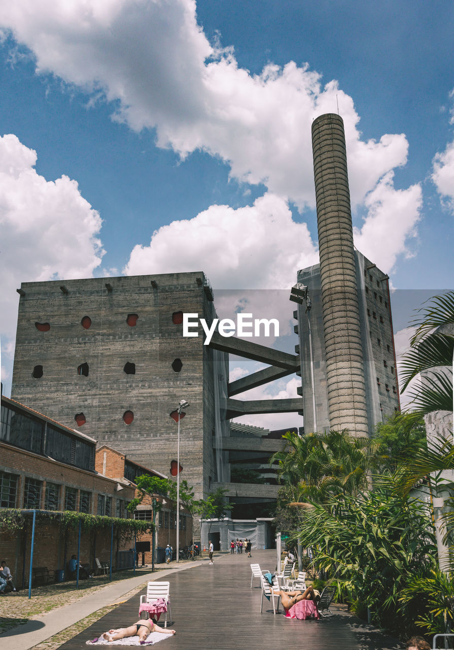 MODERN BUILDINGS AGAINST SKY