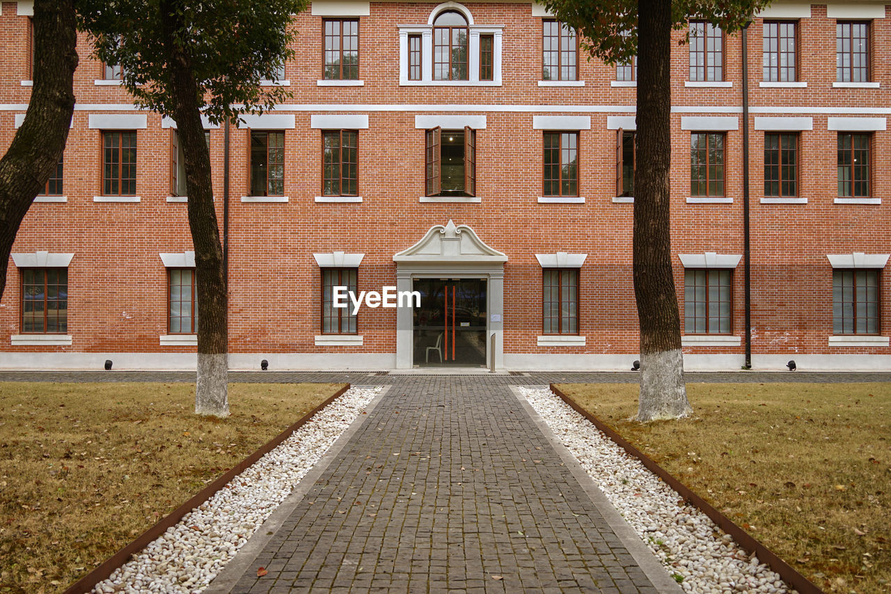 View of classical architecture building