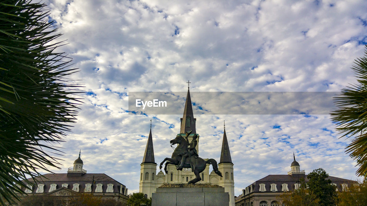 LOW ANGLE VIEW OF CHURCH AGAINST SKY