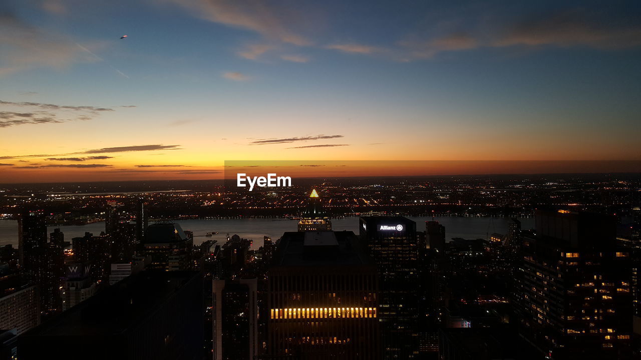 Cityscape at night