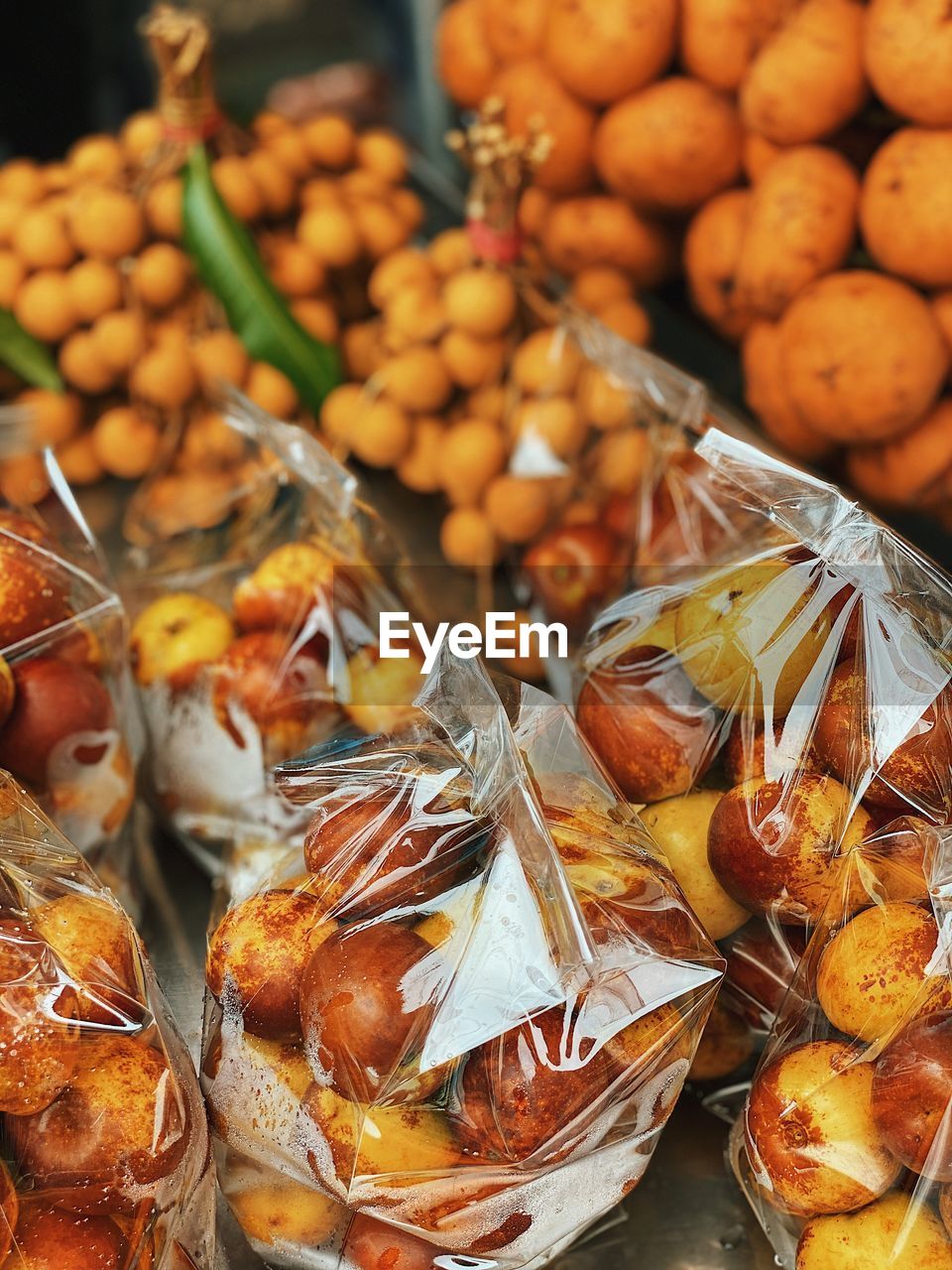 Close-up of fruits for sale in market