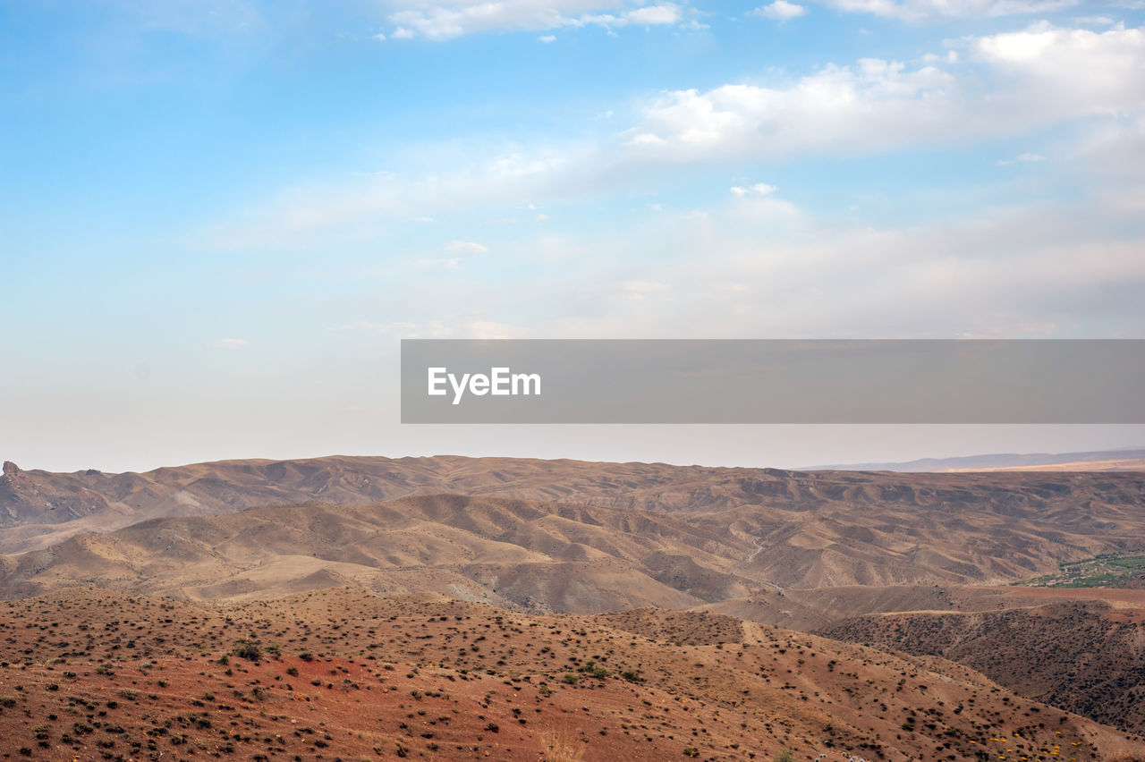 The nature of valleys and mountains in west of iran close to sanandaj or kurdistan province