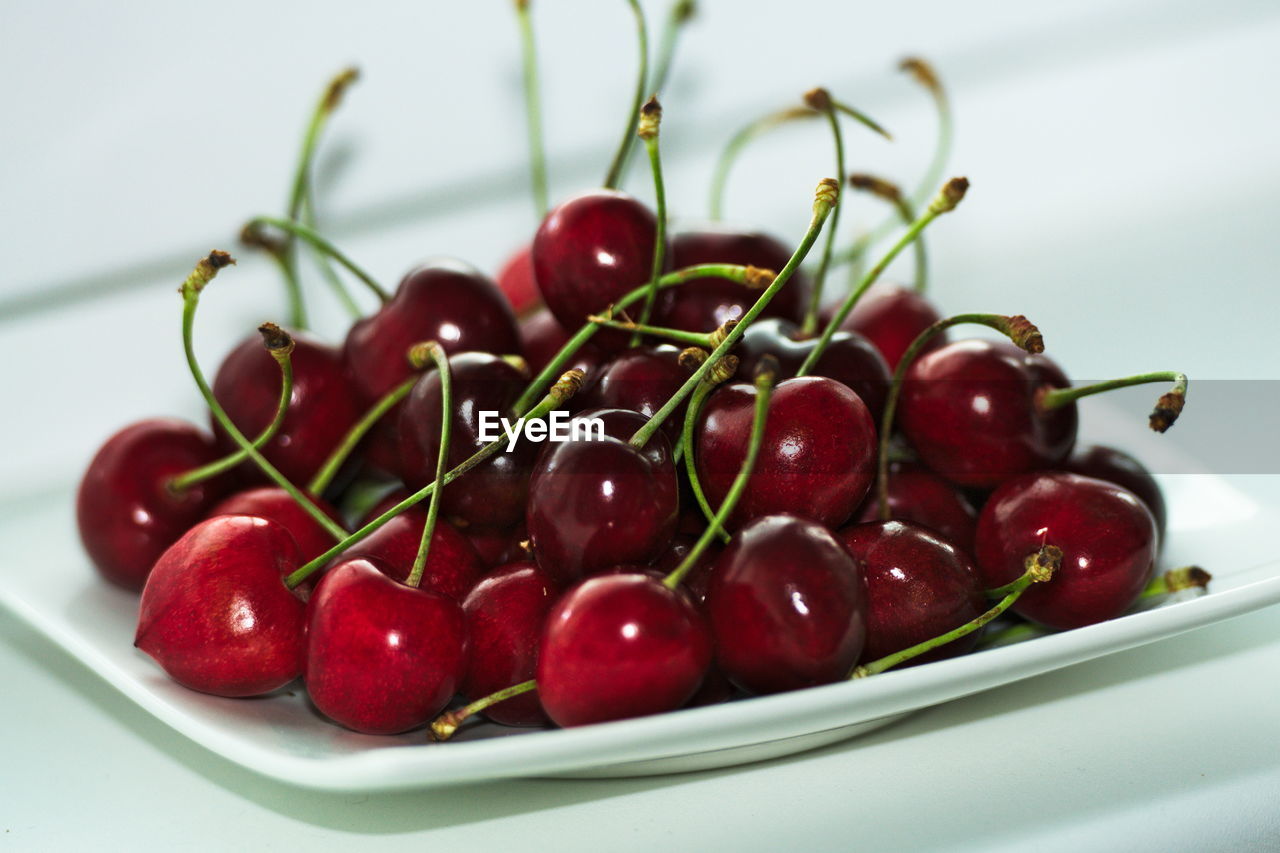 Close-up of fresh cherries