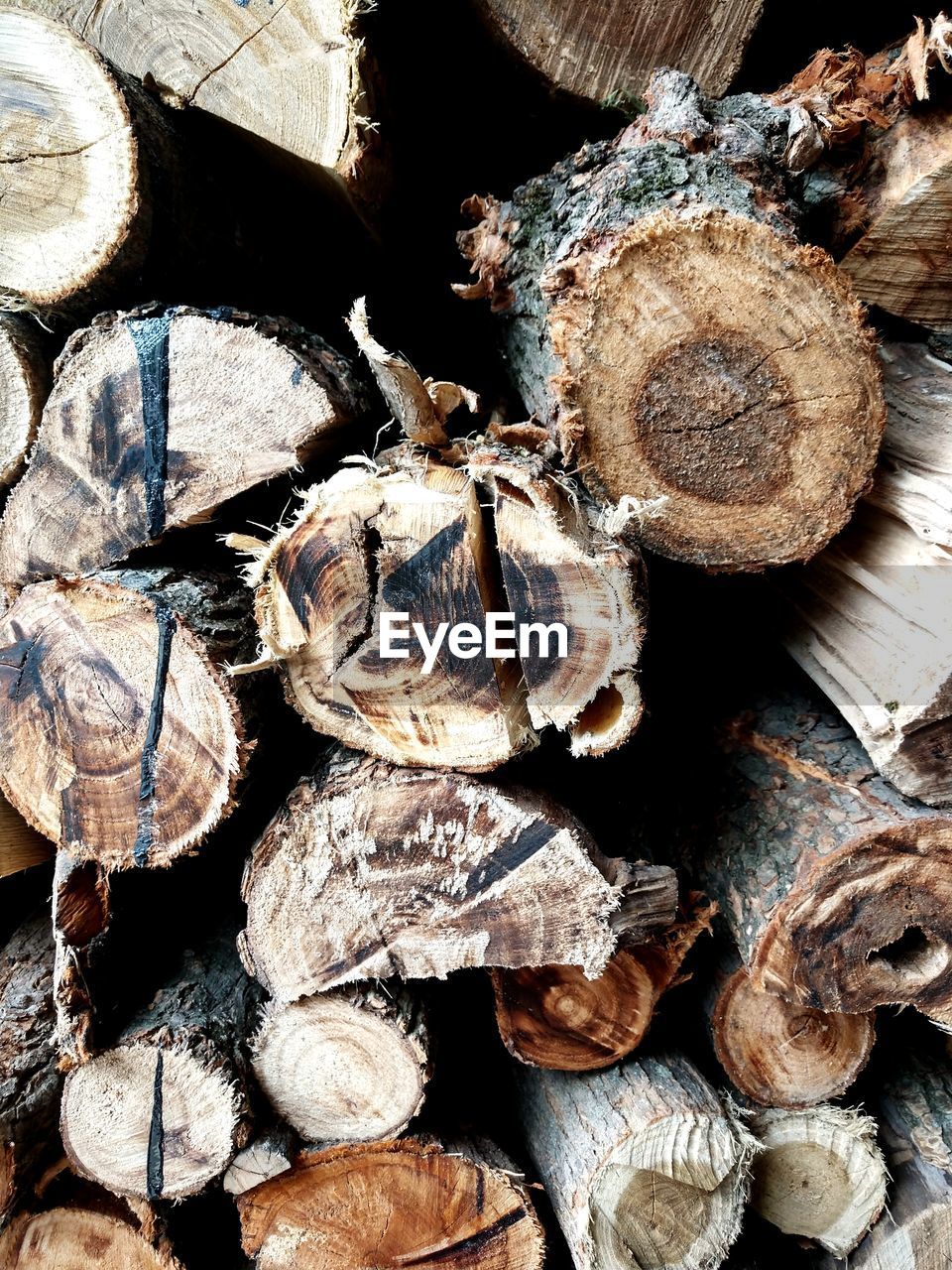 FULL FRAME SHOT OF FIREWOOD
