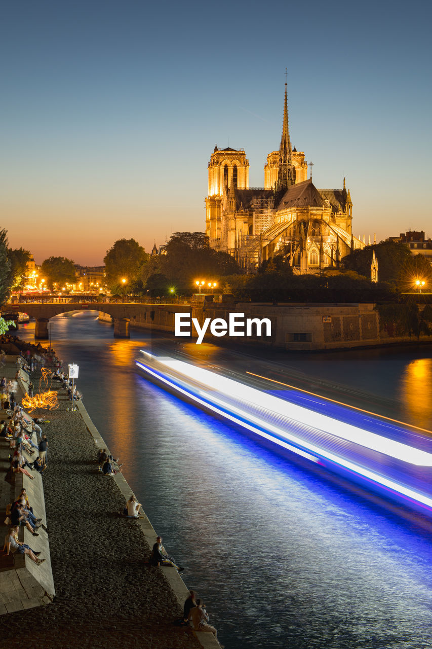 Notre dame cathedral in paris, france