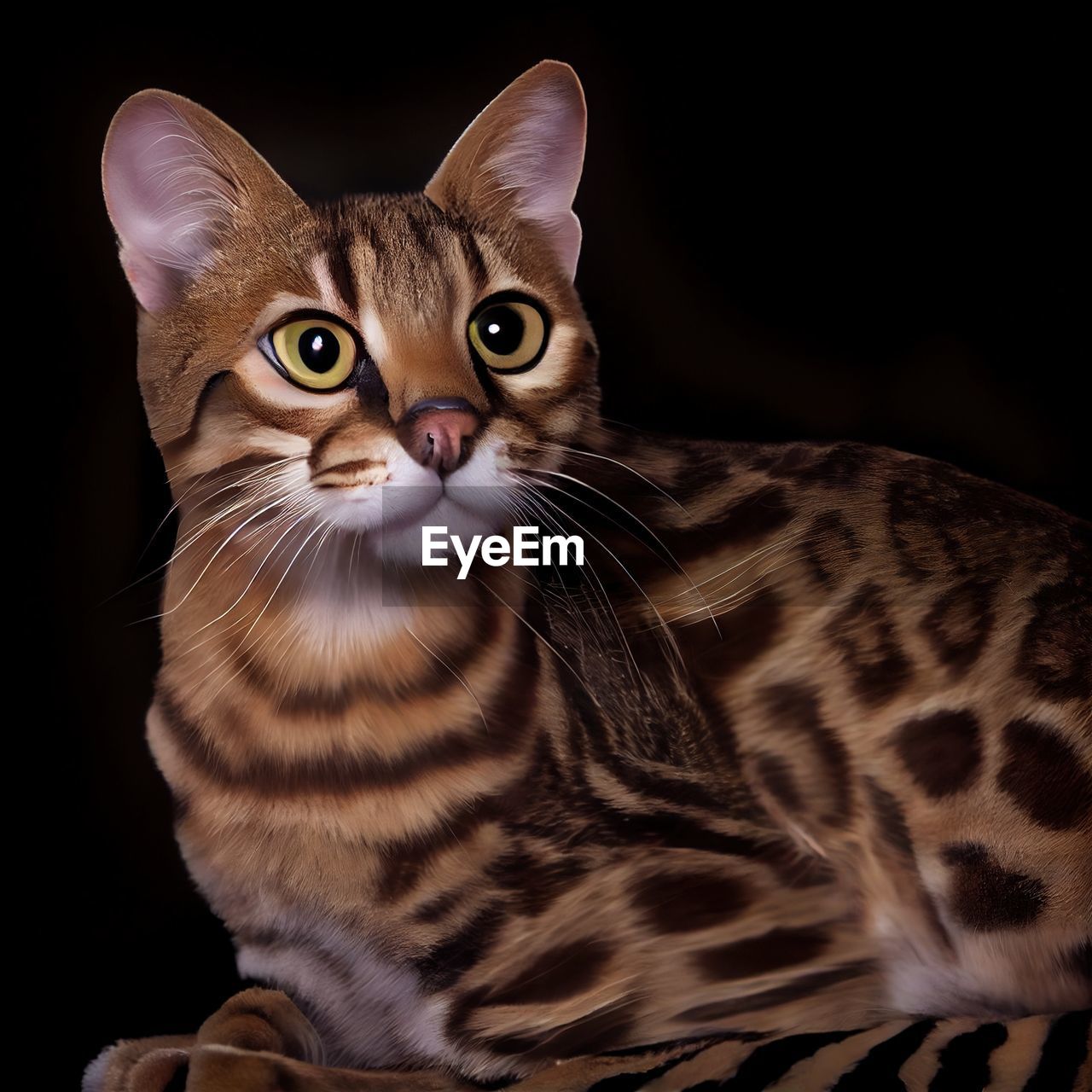 pet, cat, animal, animal themes, mammal, feline, one animal, domestic animals, whiskers, domestic cat, felidae, portrait, small to medium-sized cats, black background, looking at camera, carnivore, no people, studio shot, animal body part, indoors, close-up, cute, looking, animal hair