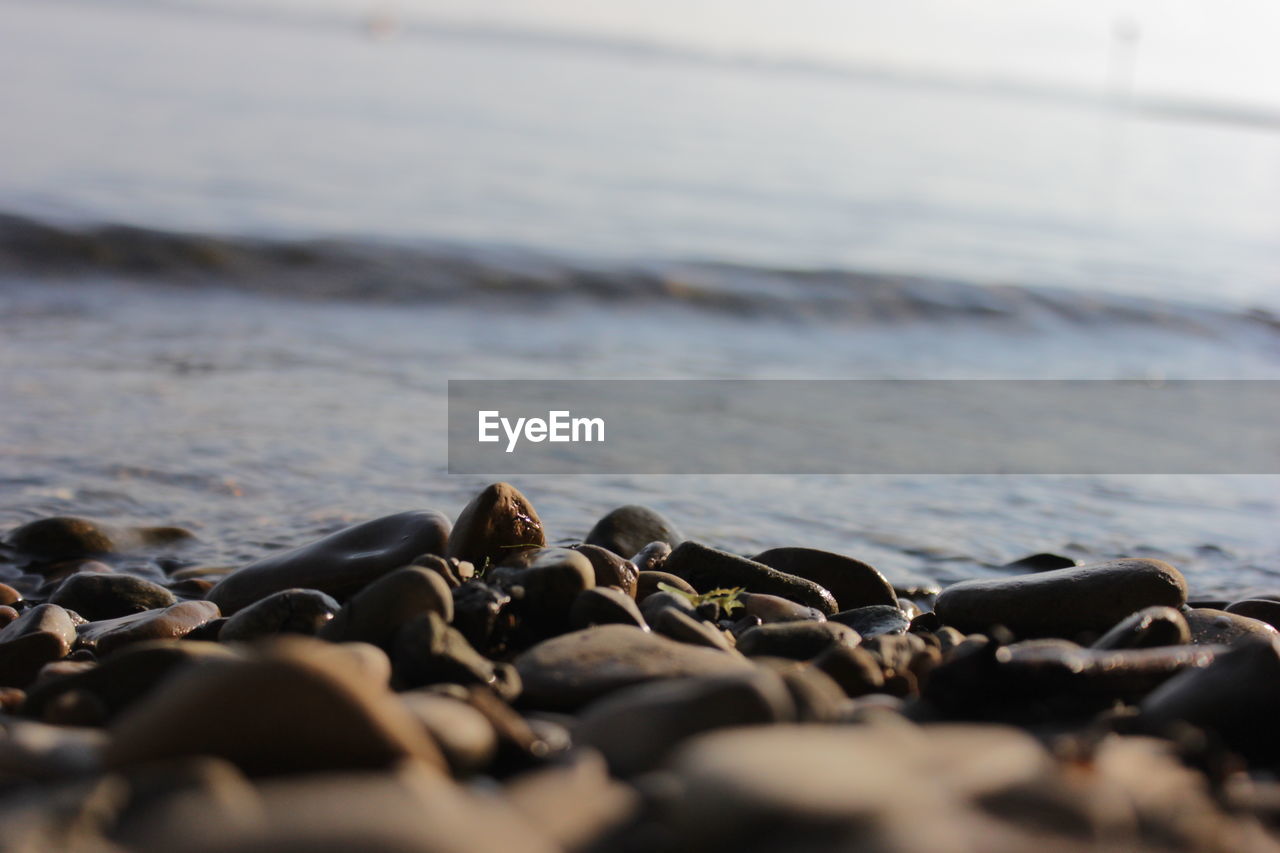 STONES ON BEACH