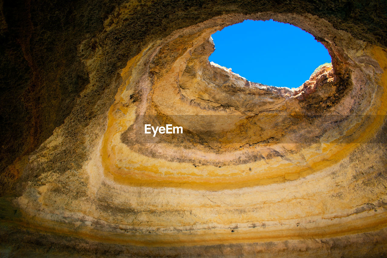 VIEW OF ROCK FORMATION AGAINST SKY