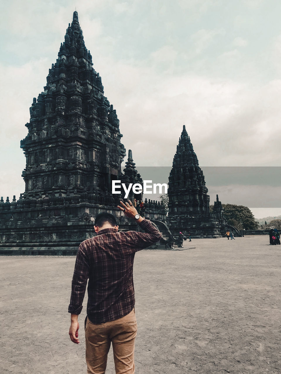 Low angle view of a temple