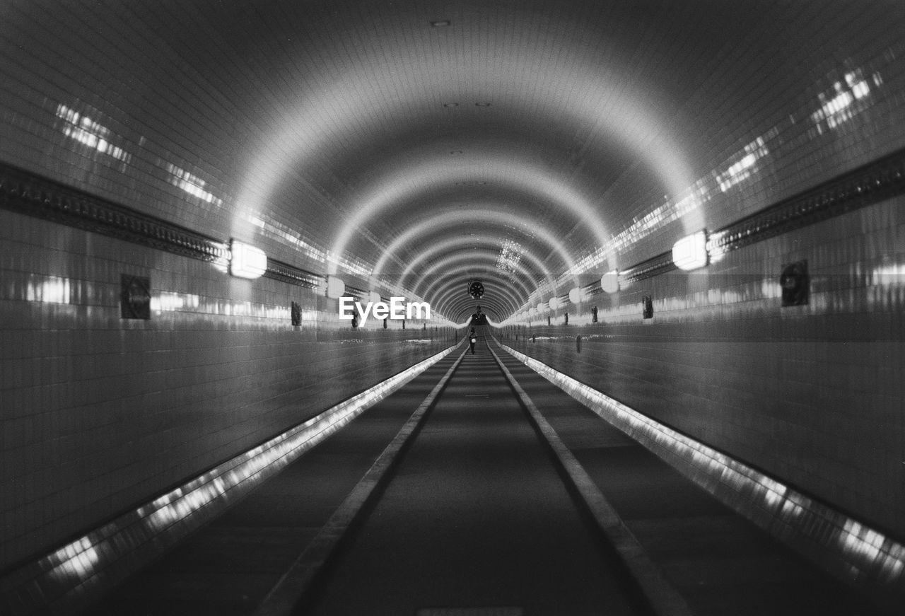 Old elbe tunnel. shot on film. 