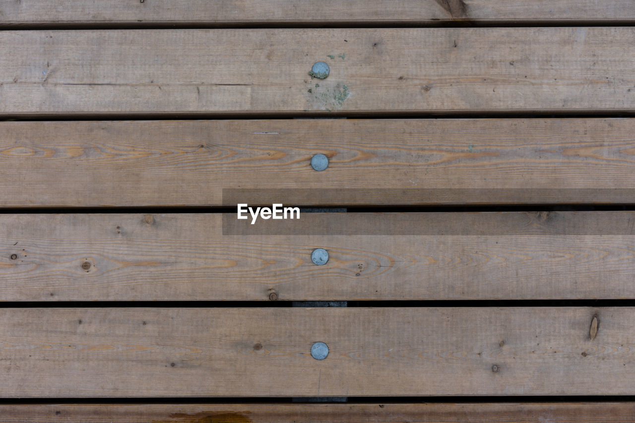 HIGH ANGLE VIEW OF WOODEN PLANK