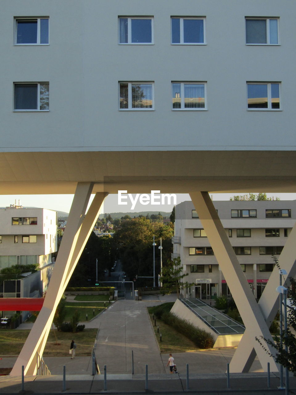 VIEW OF MODERN BUILDINGS