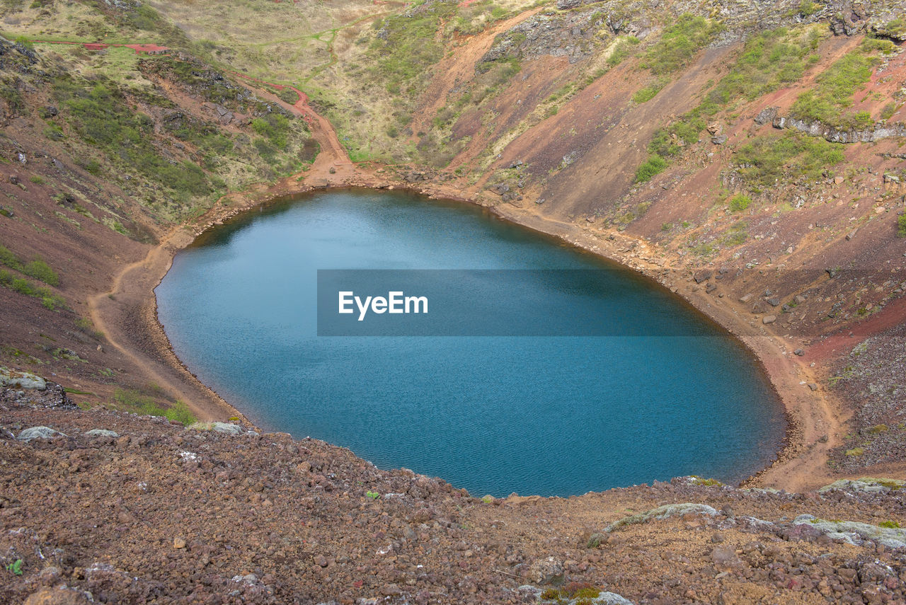 Kerid crater, iceland