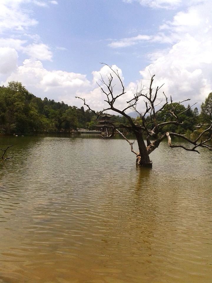 SCENIC VIEW OF RIVER AGAINST SKY