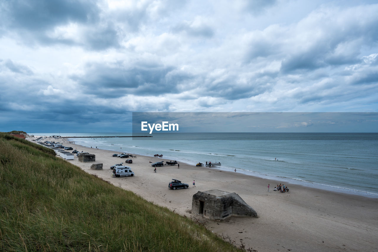 Ww2 coastal battery løkken-north, denmark