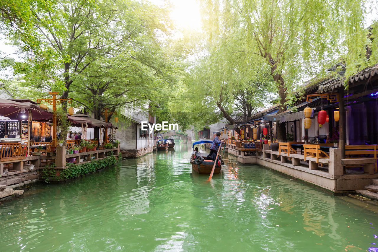 BOATS IN CANAL