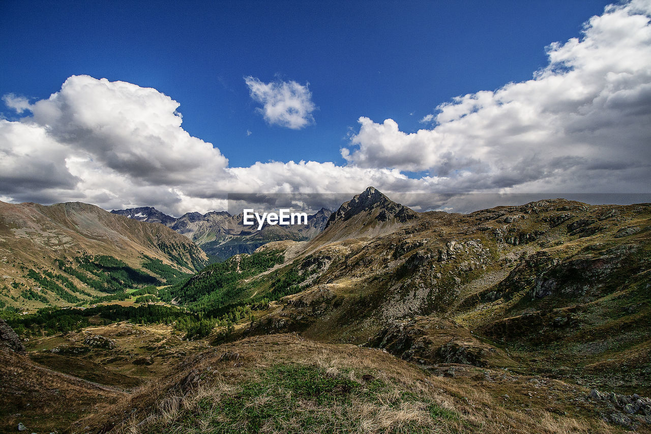 Panoramic view of landscape against sky