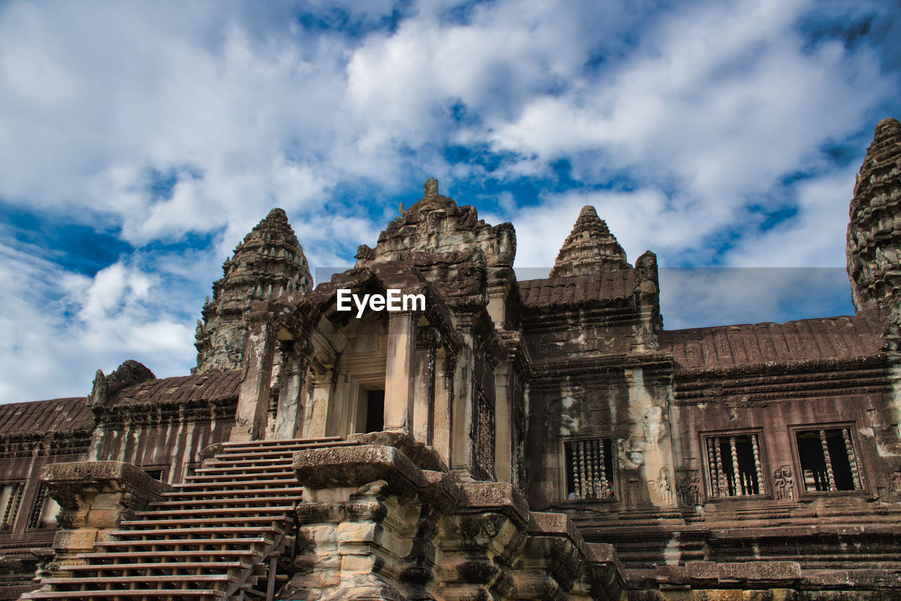 Angkor wat in siem reap,cambodia is the largest religious monument in the world