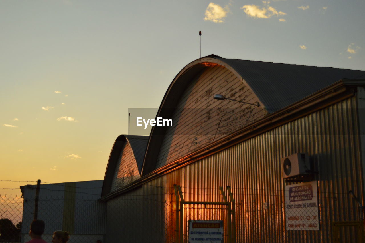 TRADITIONAL BUILDING AGAINST SKY