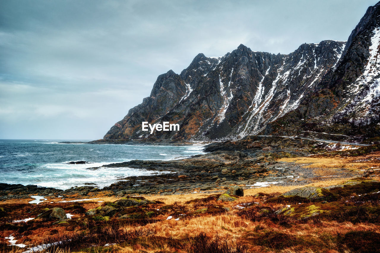 Norway strand village taken in 2017