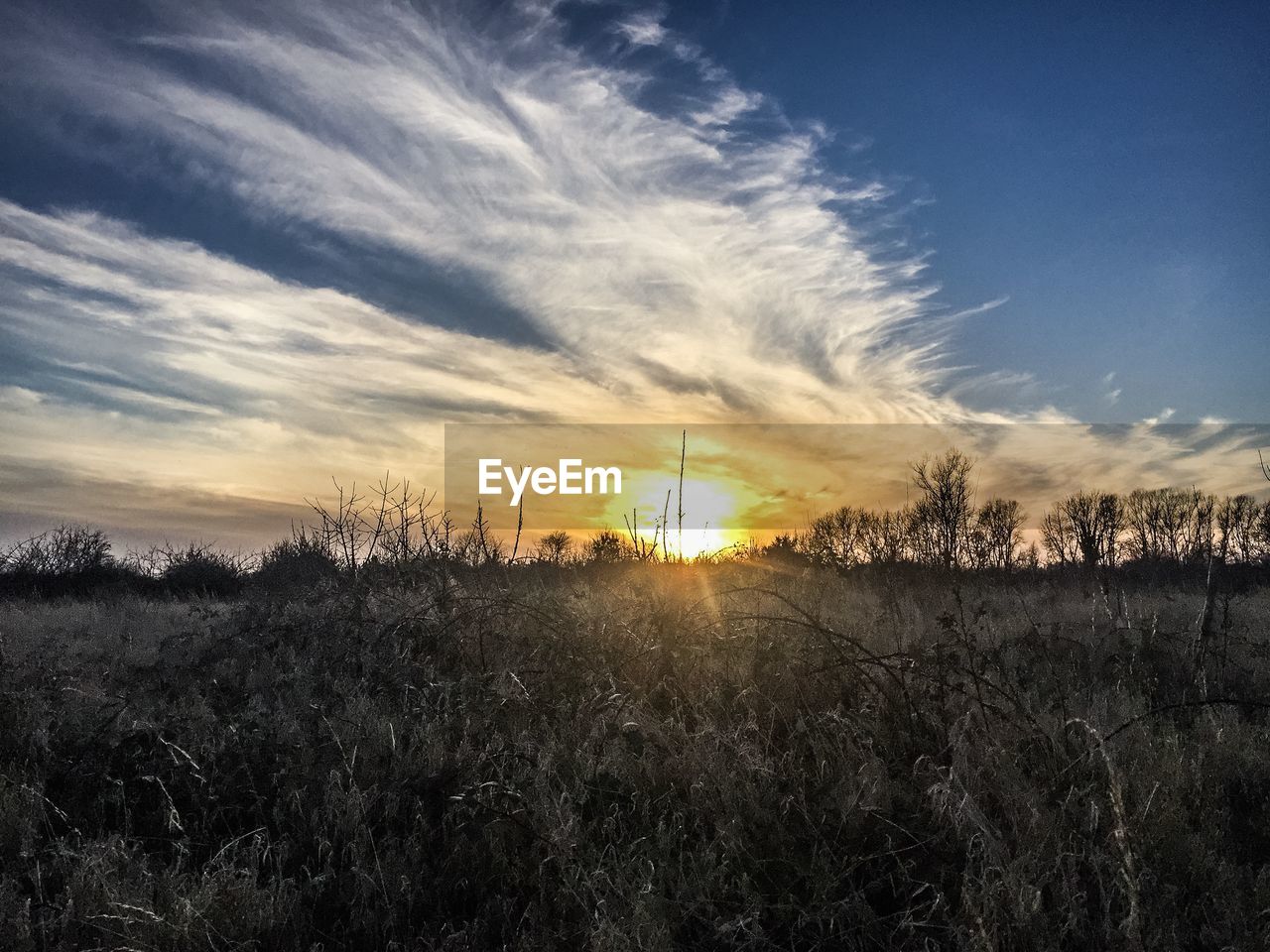 SCENIC VIEW OF SKY DURING SUNSET