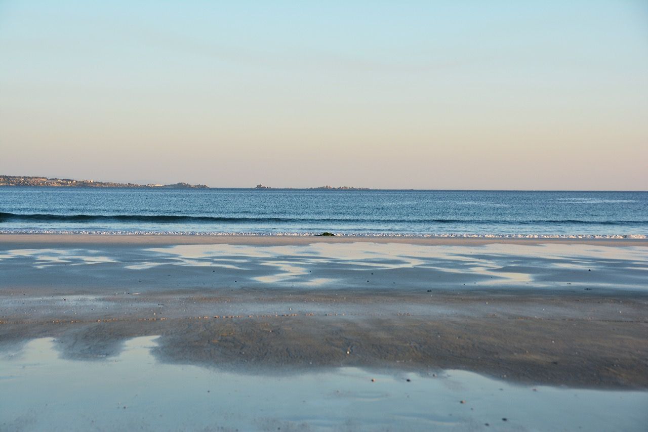 VIEW OF SEA AGAINST SKY