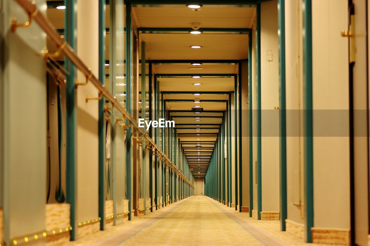 VIEW OF CORRIDOR IN ROW