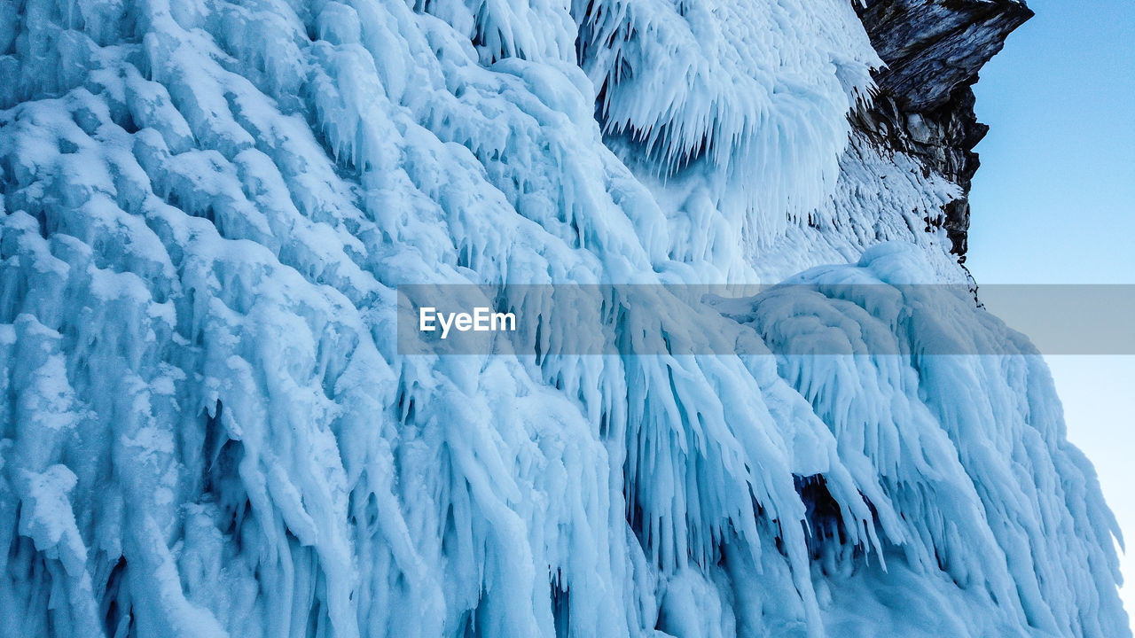 Snow covered landscape