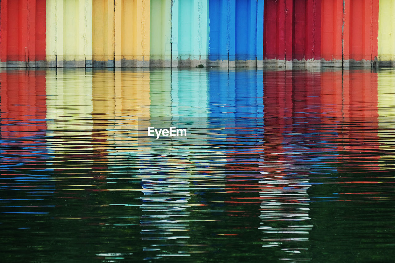 FULL FRAME SHOT OF SWIMMING POOL IN SEA