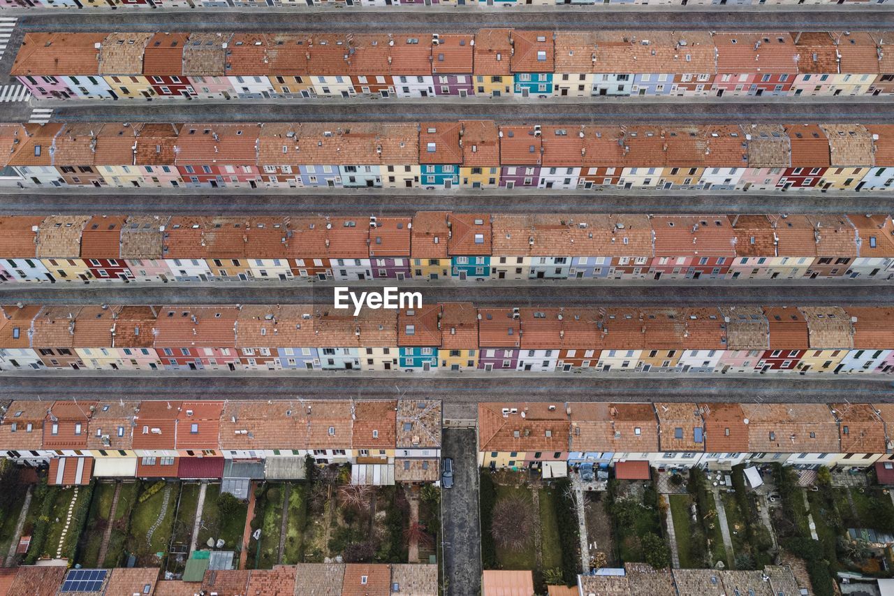 Full frame shot of roof tiles