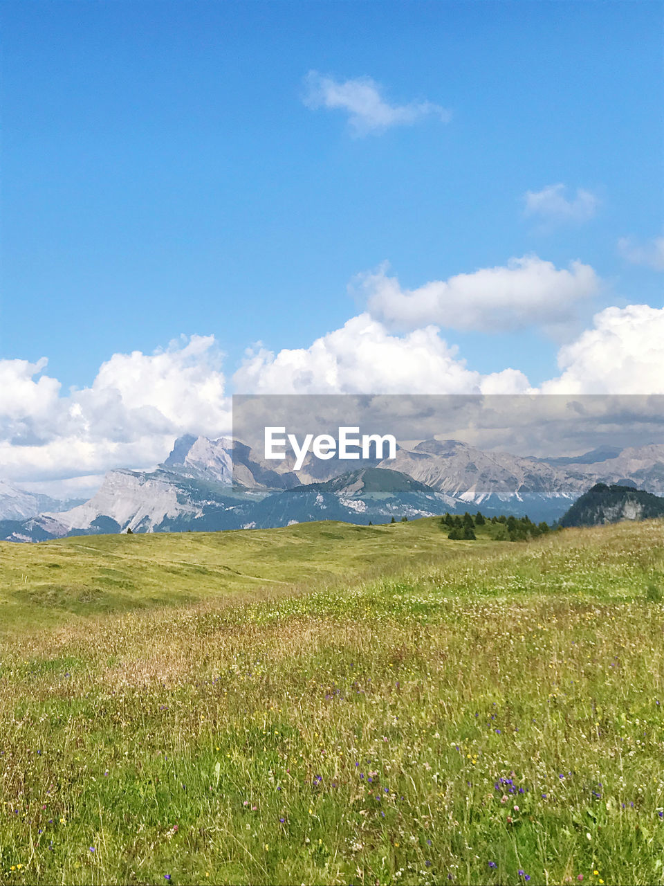 SCENIC VIEW OF LANDSCAPE AND MOUNTAINS AGAINST SKY