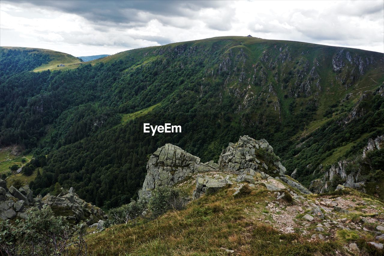 SCENIC VIEW OF MOUNTAIN AGAINST SKY