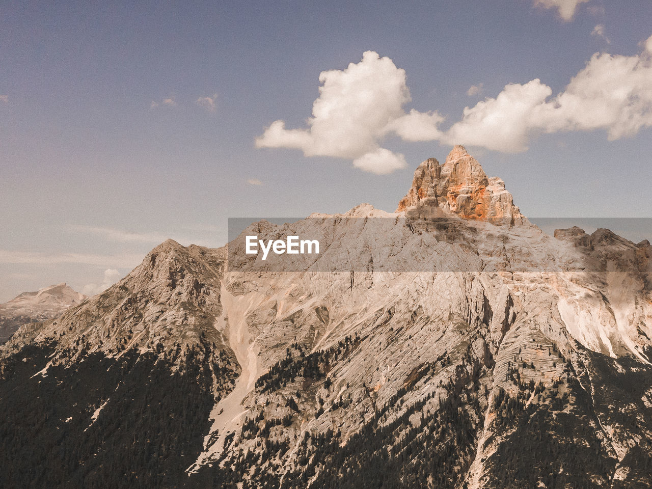 ROCK FORMATIONS AGAINST SKY