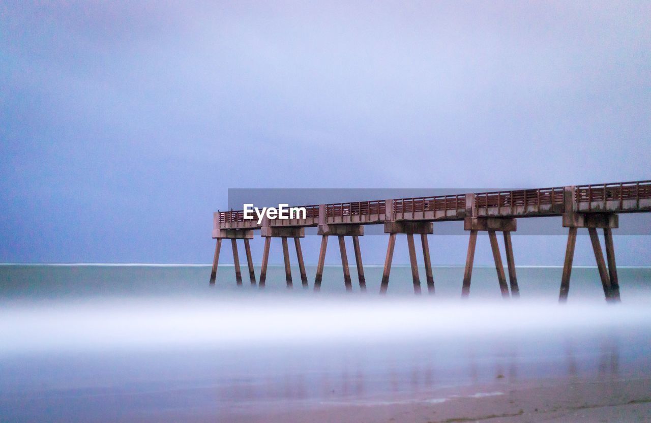 PIER AGAINST SKY