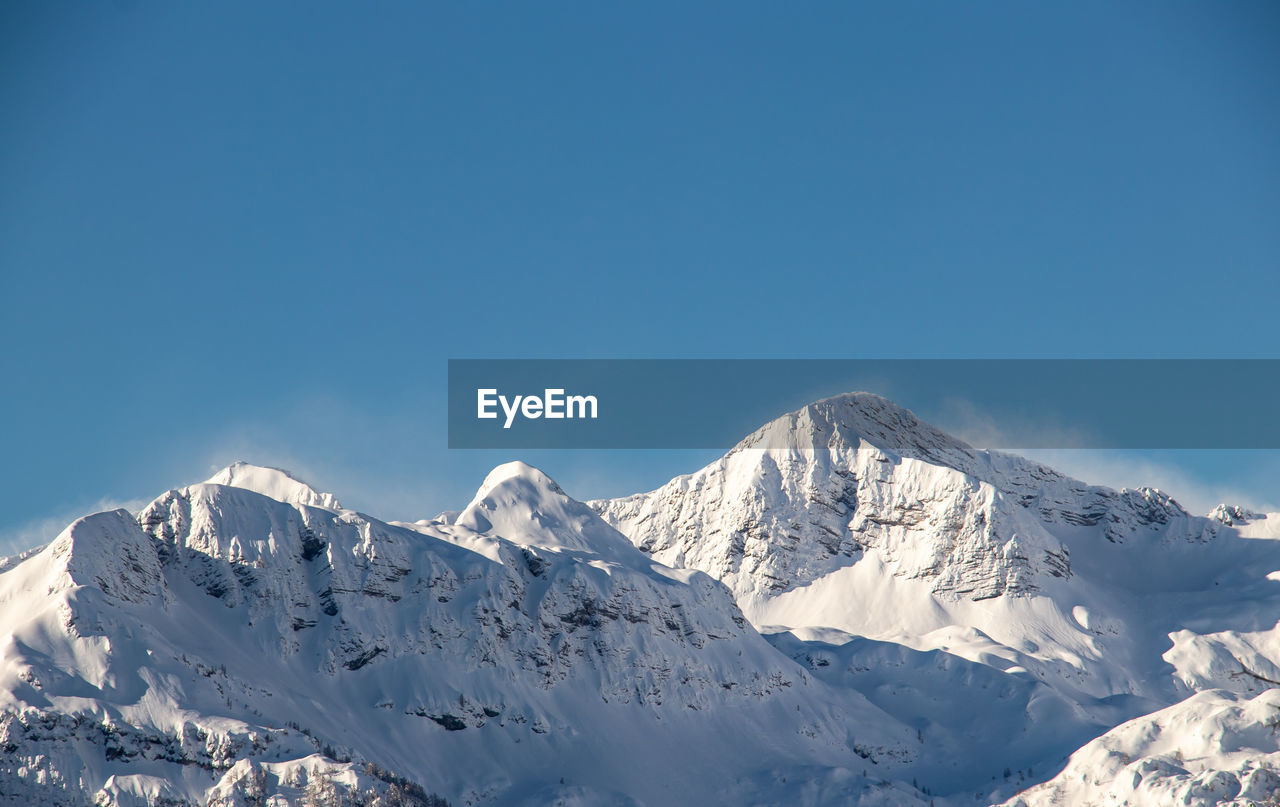 Julian alps in winter