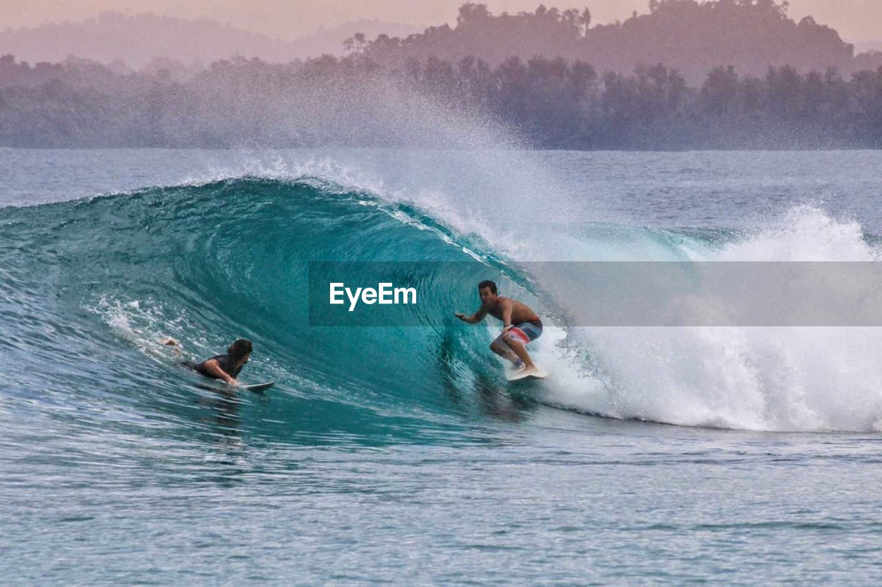 Mentawai is a paradise for water surfers this area always hunted by surfers from various countries