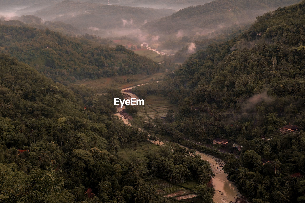 River under kleco hill