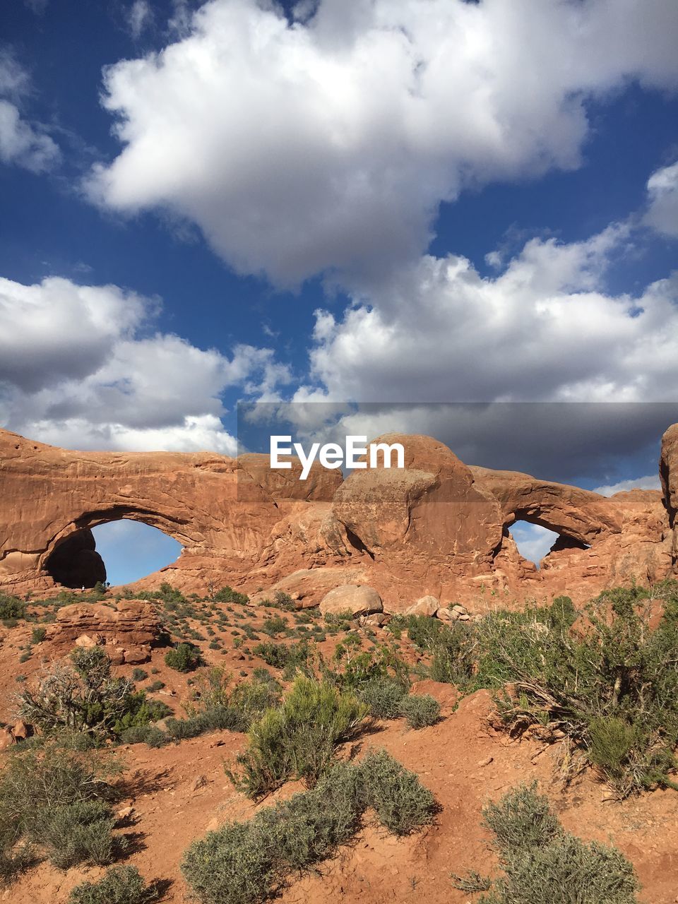 VIEW OF ROCK FORMATIONS