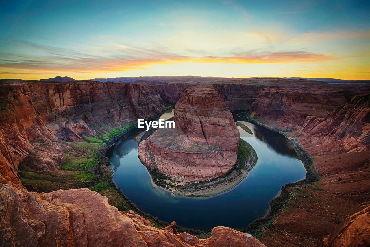 Elevated view of grand canyon