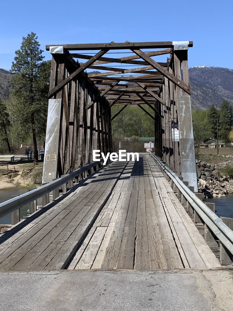 Wooden bridge