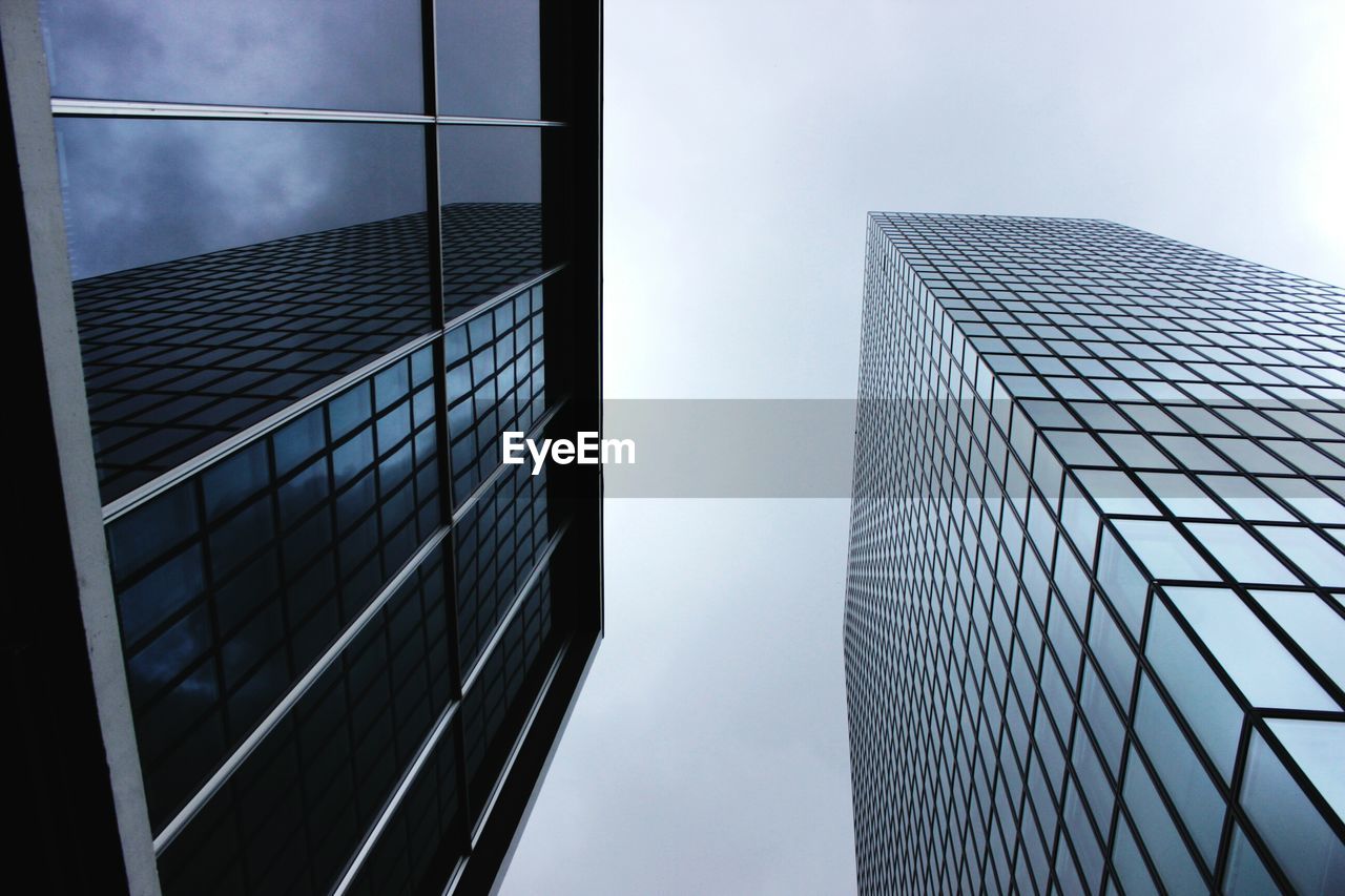 Low angle view of buildings exterior