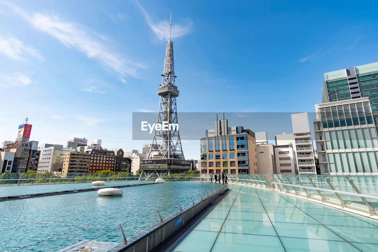 VIEW OF SWIMMING POOL IN CITY